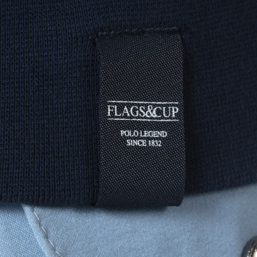 Casaco com zíper feminino Obera Flags & Cup Azul-marinho