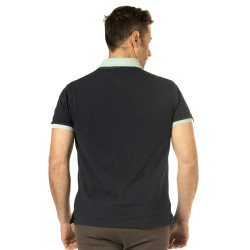 Polo da uomo Pico Flags & Cup Azul-marinho