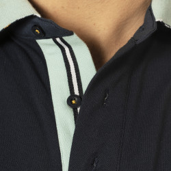 Polo da uomo Pico Flags & Cup Azul-marinho