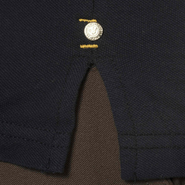 Pólo infantil Pico Flags & Cup Azul-marinho Pólo infantil Pico Flags & Cup Azul-marinho