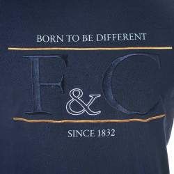 Camiseta masculina Pedro Flags & Cup Azul-marinho