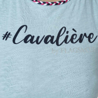 T-shirt feminino Goya Flags & Cup Azul T-shirt feminino Goya Flags & Cup Azul