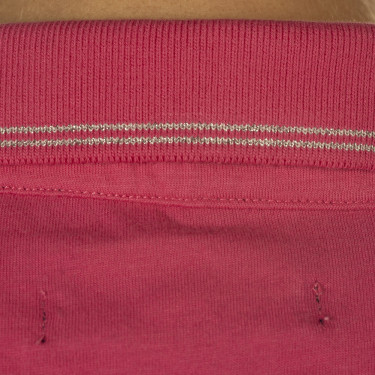 Pólo feminino Rosa Flags & Cup Fúcsia