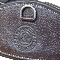 Cilha anatômica Flags & Cup couro granulado Castanho Cilha anatômica Flags & Cup couro granulado Castanho