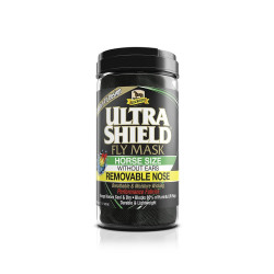 Máscara anti-moscas sem orelhas e protetor nasal Absorbine Ultrashield Máscara anti-moscas sem orelhas e protetor nasal Absorbine Ultrashield