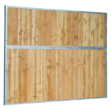 Separador de box fixo em madeira maciça 0,5 m La Gée Separador de box fixo em madeira maciça 0,5 m La Gée