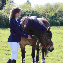 Damen-Turnierjacke Cima Flags & Cup Azul-marinho