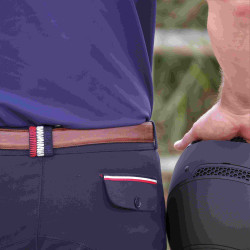 Calça Flags & Cup Saint Malo masculino Azul-marinho