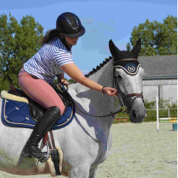 Sela de Salto Night Collection Back On Track Azul nobre