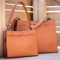 Bolsa Pénélope Pauline Conhaque Castanho