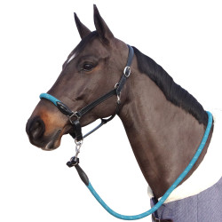 Cabezada de corda Canter fivelas brancas Cabezada de corda Canter fivelas brancas