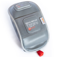 Luva de massagem aquecida Equilibrium Cinzento