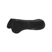 Amortecedor Acavallo respirável de Gel hexagonal e Micropile Preto / preto
