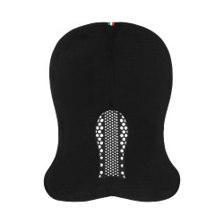 Amortecedor Acavallo respirável de Gel hexagonal e Micropile Preto / preto