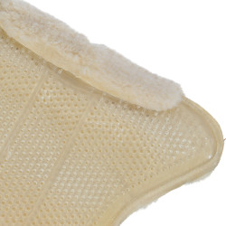 Amortecedor Acavallo Classic Gel e lã Transparente / natural