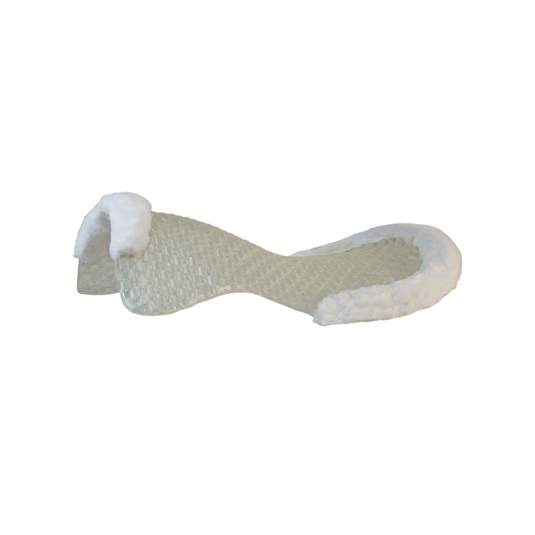 Amortecedor Acavallo respirável Gel e contorno de lã de carneiro Amortecedor Acavallo respirável Gel e contorno de lã de carneiro