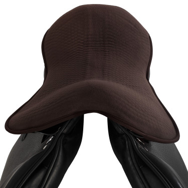 Capa de sela Acavallo Classic Obstacle Gel 20mm Dri-Lex Castanho