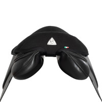 Capa de sela Acavallo Classic Obstacle Gel 20mm Dri-Lex Preto Capa de sela Acavallo Classic Obstacle Gel 20mm Dri-Lex Preto