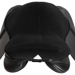 Capa de sela Acavallo Classic Obstacle Gel 20mm Dri-Lex Preto