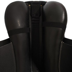 Capa de sela Acavallo Classic Obstacle Gel 20mm Dri-Lex Preto