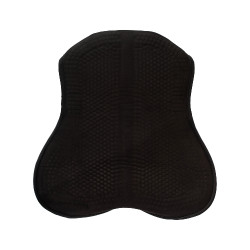 Capa de sela Acavallo Classic Obstacle Gel 20mm Dri-Lex Preto