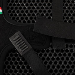 Capa de sela Acavallo Classic Obstacle Gel 20mm Dri-Lex Preto