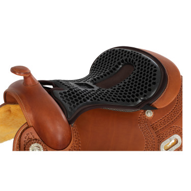 Capa de sela Acavallo Ortho-Coccyx Western Gel Hexagonal Dri-Lex 20mm Capa de sela Acavallo Ortho-Coccyx Western Gel Hexagonal Dri-Lex 20mm