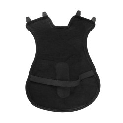 Capa de sela Acavallo Ortho-Coccyx Western Gel Hexagonal Dri-Lex 20mm Preto