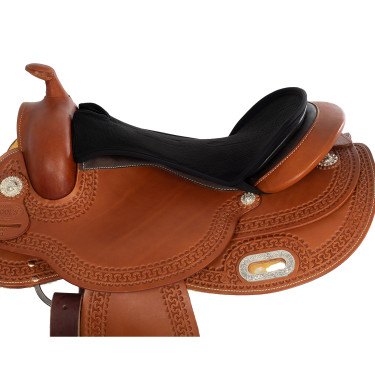 Capa de selim Acavallo Classic Western Gel Dri-Lex 10mm Capa de selim Acavallo Classic Western Gel Dri-Lex 10mm
