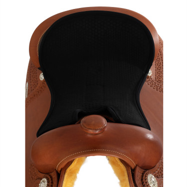 Capa de selim Acavallo Classic Western Gel Dri-Lex 10mm Capa de selim Acavallo Classic Western Gel Dri-Lex 10mm