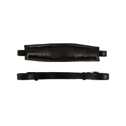 Muserola Acavallo em couro para Hackamore Preto