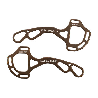 Ramos Hackamore Acavallo Alupro Bronze Castanho Ramos Hackamore Acavallo Alupro Bronze Castanho