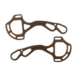 Ramos Hackamore Acavallo Alupro Bronze Castanho Ramos Hackamore Acavallo Alupro Bronze Castanho