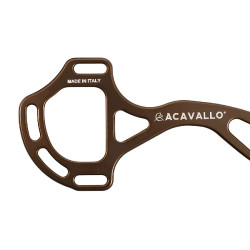 Ramos Hackamore Acavallo Alupro Bronze Castanho Ramos Hackamore Acavallo Alupro Bronze Castanho