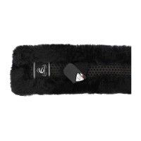 Acavallo Classic Kurzgurt-Schoner Gel & Lammfell Preto