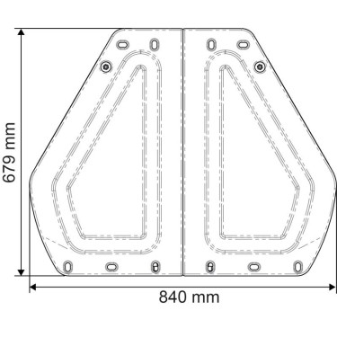 Bebedouro Polyflap Duplo La Gée