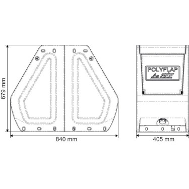 Bebedouro Polyflap Duplo La Gée