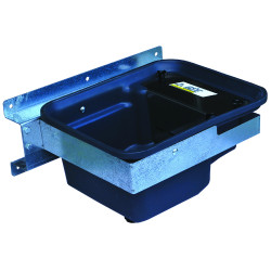 Bebedouro Polybac 30 M simples com borda com cordão e suporte de fixação La Gée