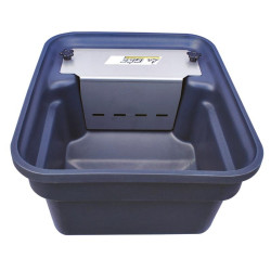 Bebedouro Polybac 30 M simples com borda com cordão e suporte de fixação La Gée