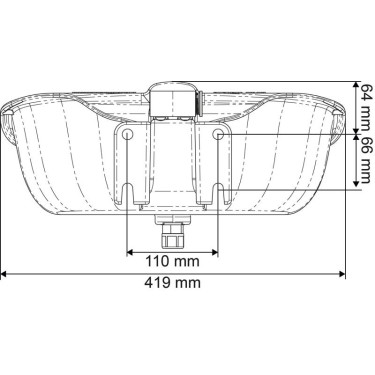 Bebedouro Polydrink PF3 simples com tubo résicoat La Gée