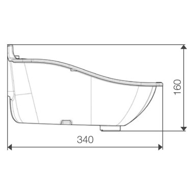 Bebedouro PF6 Polyfast NC duplo La Gée