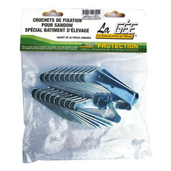 Ganchos zincados para sandow La Gée