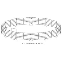 Painel redondo de trabalho...