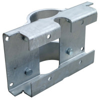 Placa com meia braçadeira...