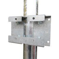 Placa com meia braçadeira...