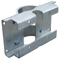 Placa com meia braçadeira...