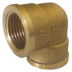 Cotovelo fêmea/fêmea 90° 1/2" La Gée