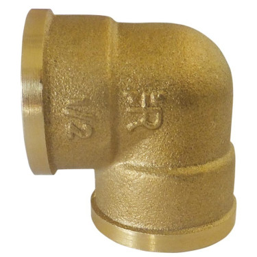 Cotovelo fêmea/fêmea 90° 1/2" La Gée