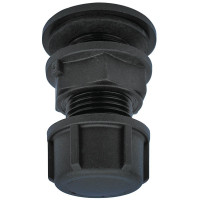 Passa-parede com tampão...