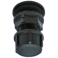 Passa-parede com tampão...